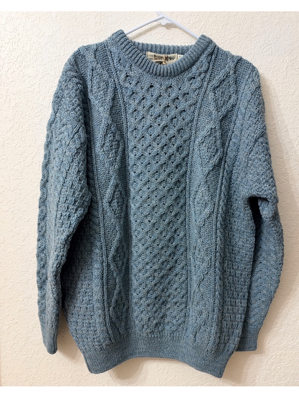 NWT - Aran Sweater Market - Women’s Chunky WoolHeritage Cable Knit Sweater - XXL